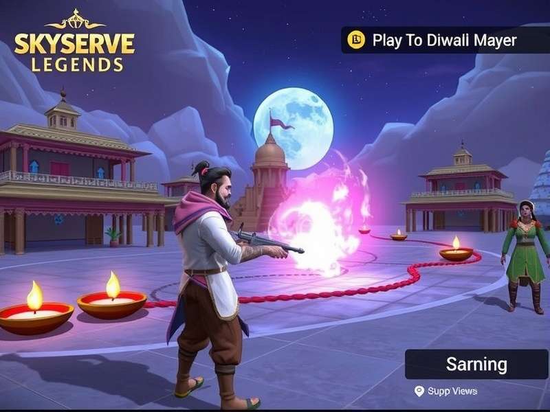 Sky Serve Legends Gameplay Screenshot